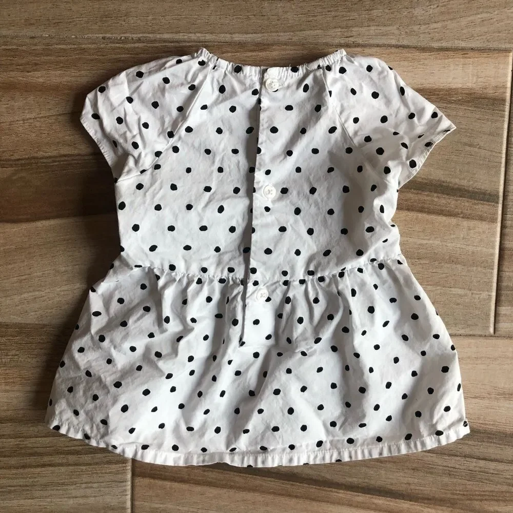 CARTER’S Polkadot Blouse Size 24 Months